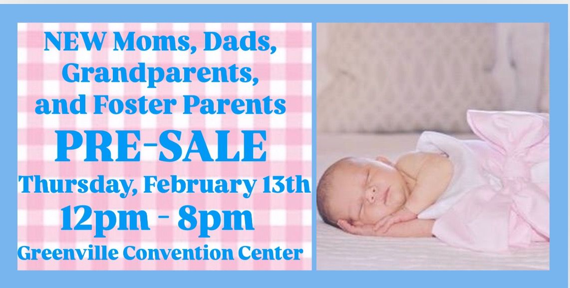 Switch-A-Roos NEW MOMS PRE-SALE - Thursday, Feb. 13th ~ 12pm - 8pm *Greenville Convention Center 