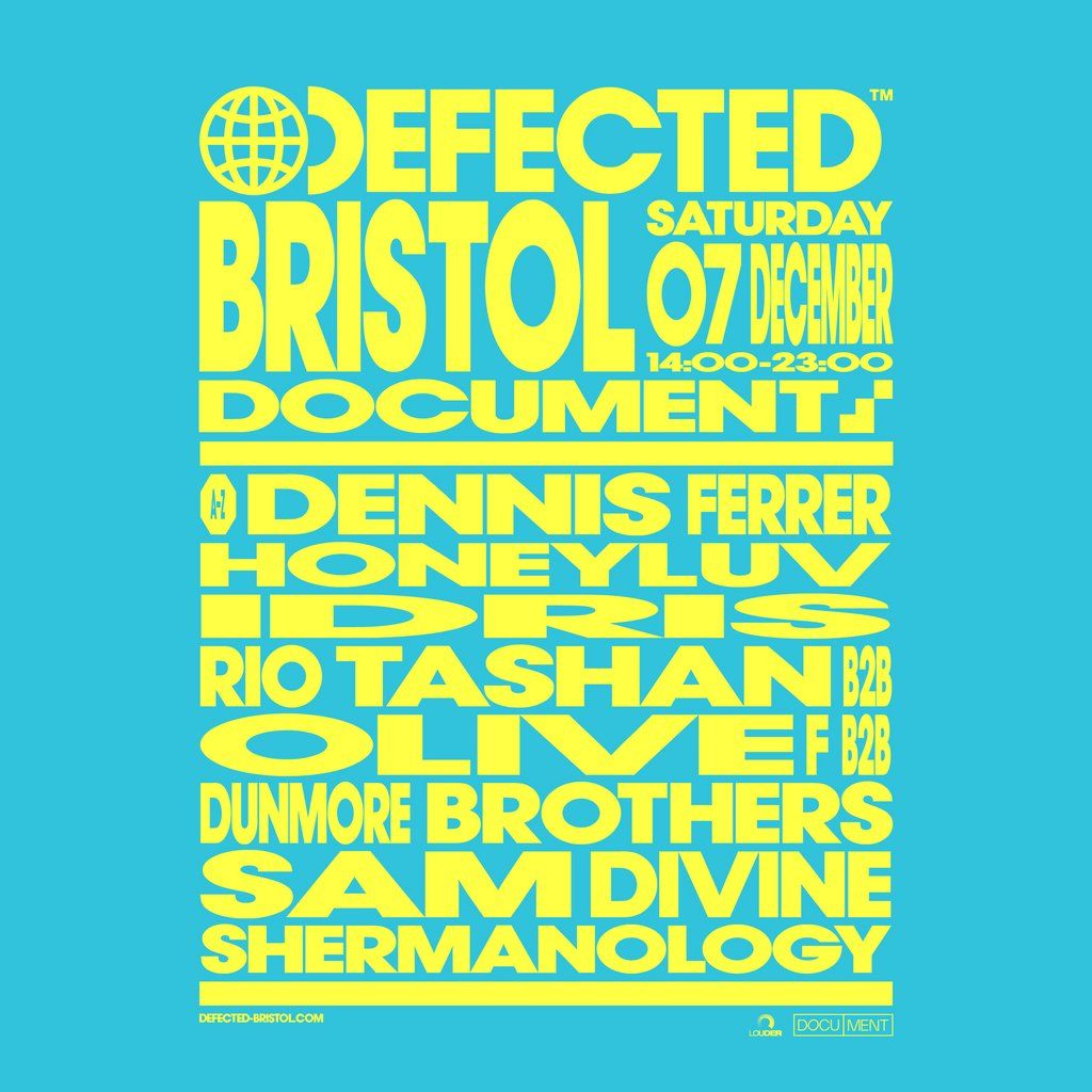 Document Presents: Defected World Tour: Sam Divine, Idris + more