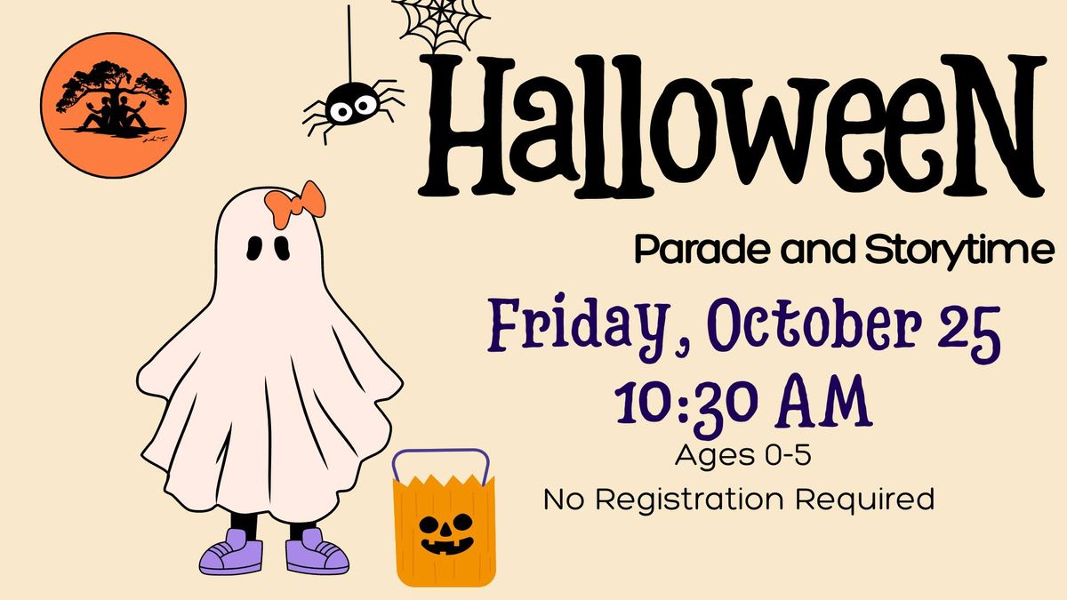 Halloween Parade and Storytime at Nesmith Library 