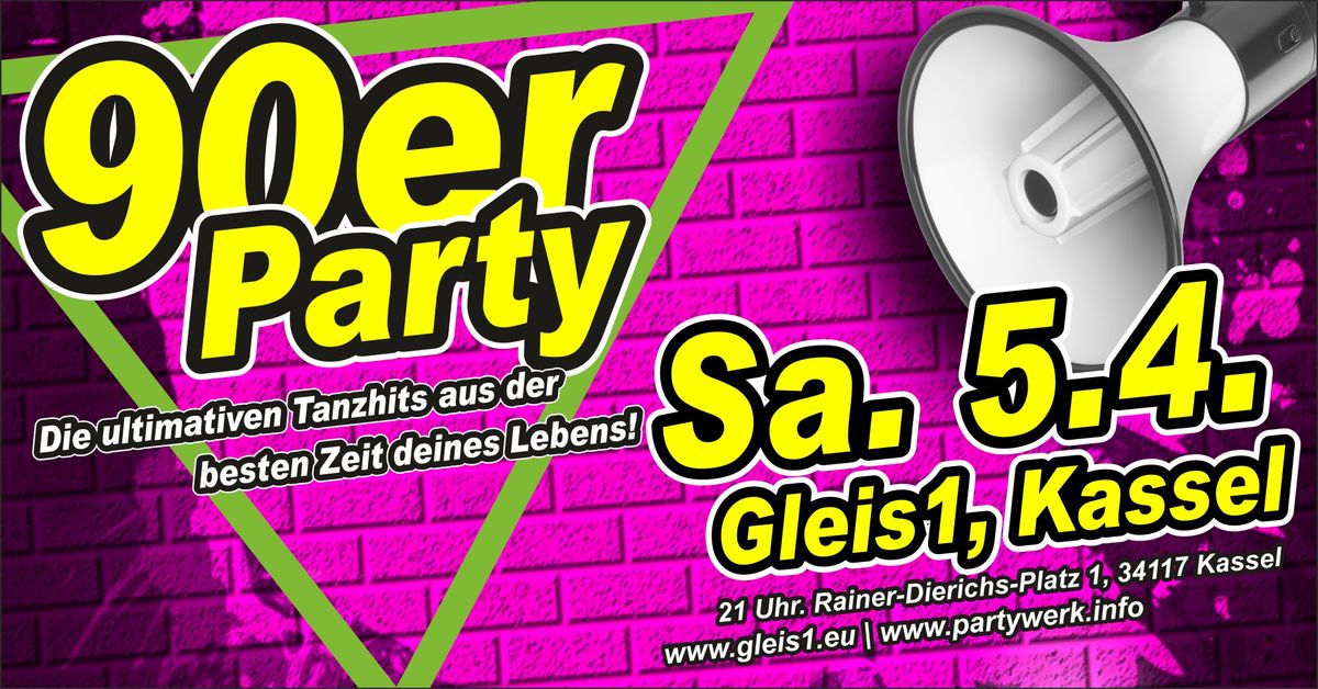 Die gro\u00dfe 90er-Party