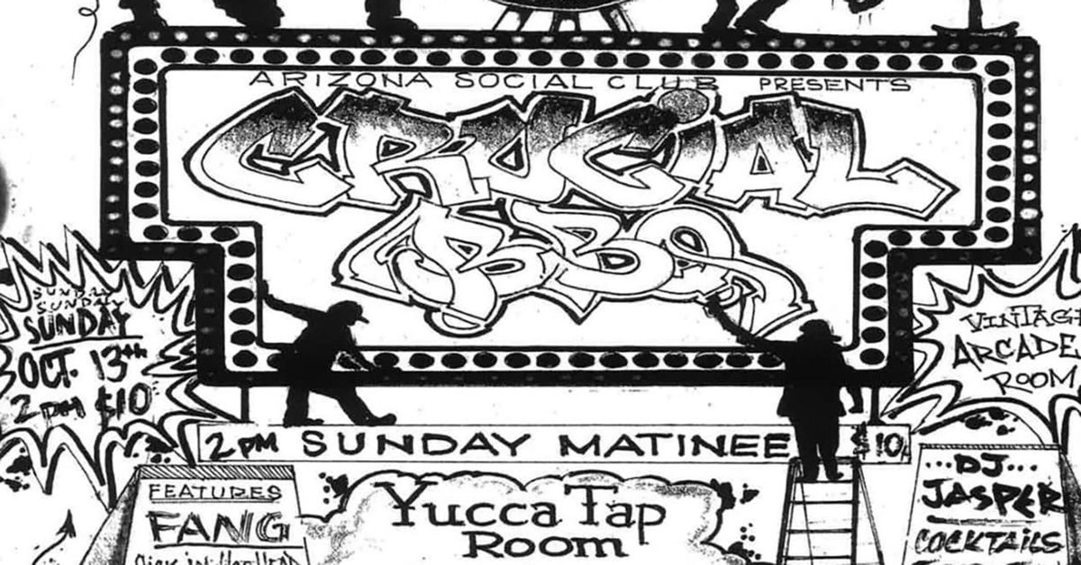 CRUCIAL BBQ Matinee feat. FANG at Yucca Tap Room