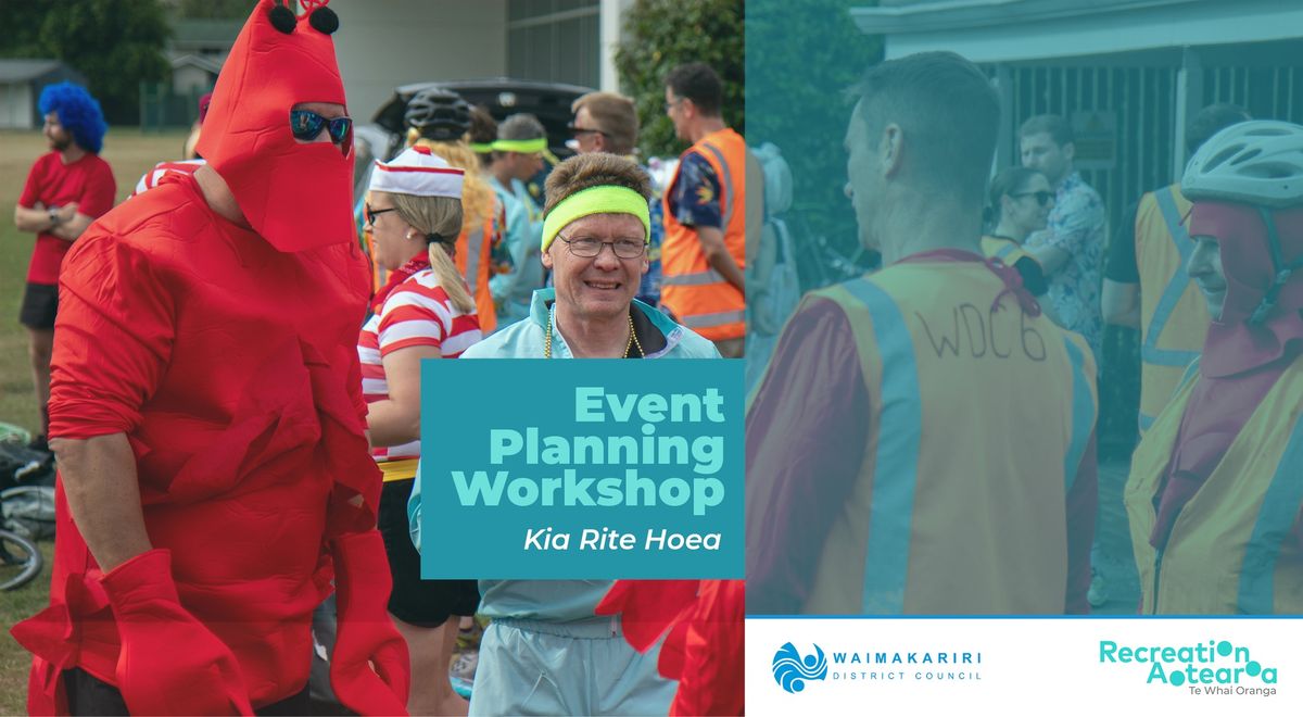 Event Planning Workshop - Kia Rite Hoea