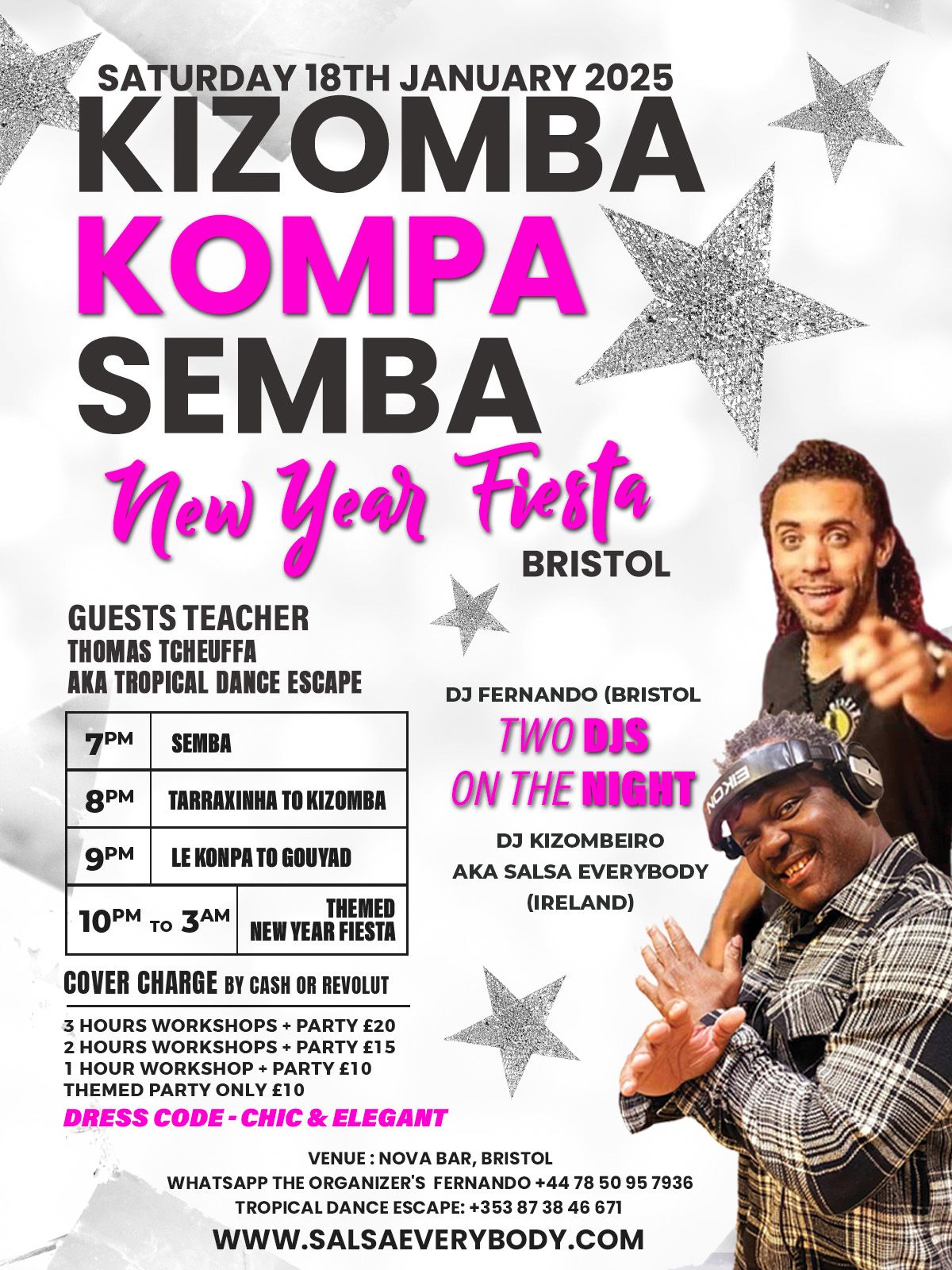 #Kizomba #Konpa #Semba NEW YEAR CELEBRATION-BRISTOL