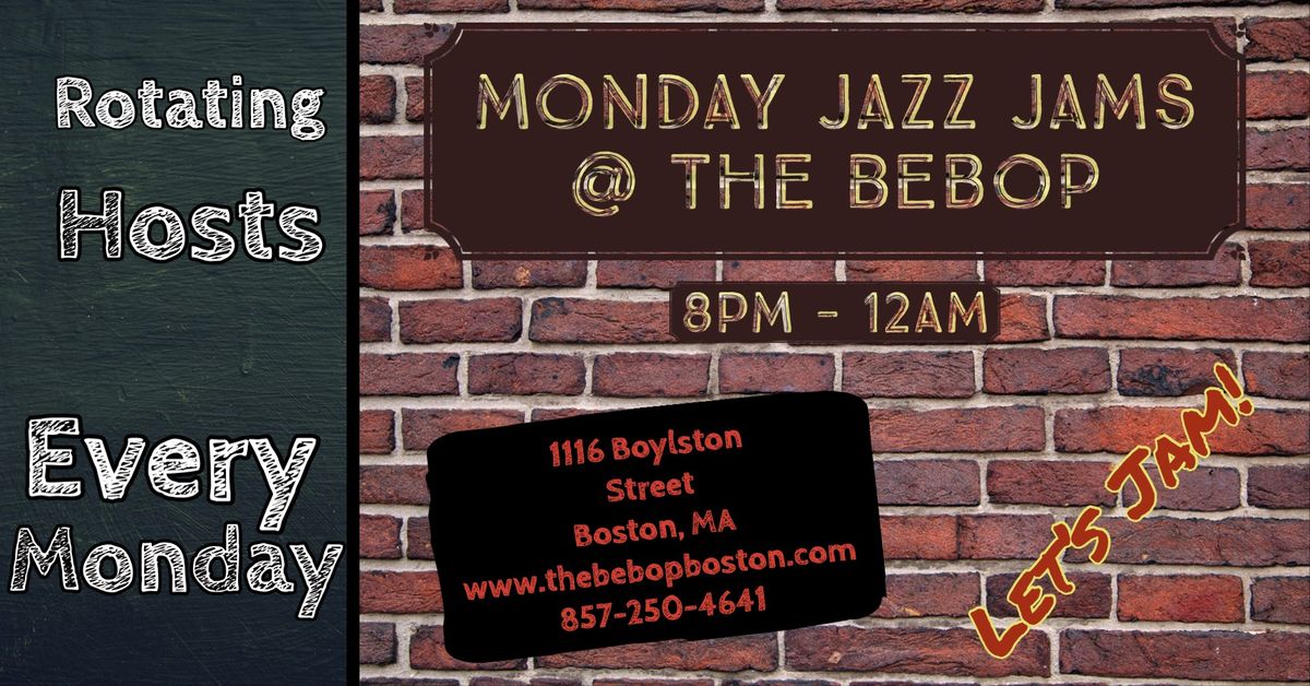 Monday Jazz Jam at The Bebop!
