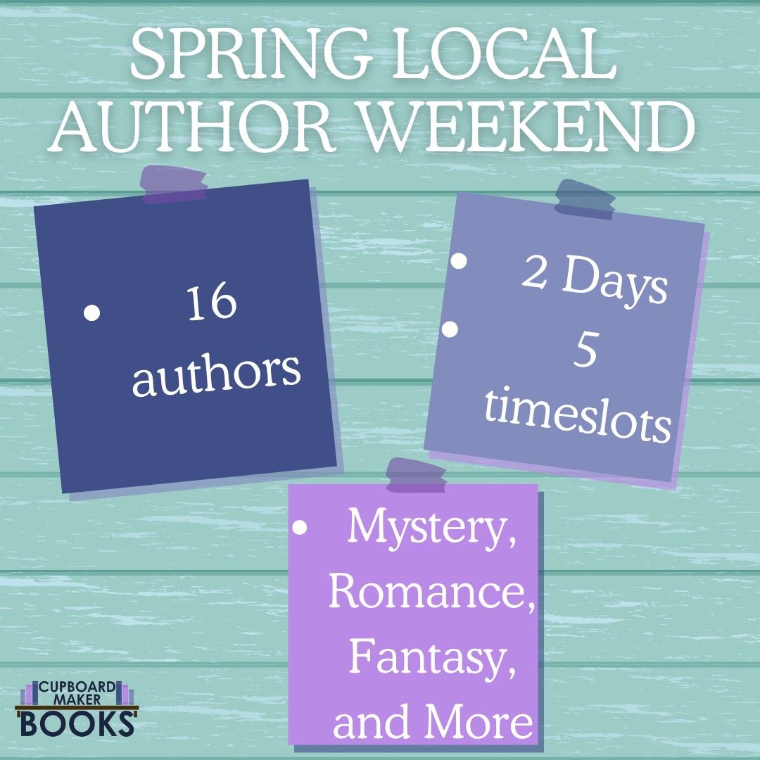 Spring Local Author Weekend 