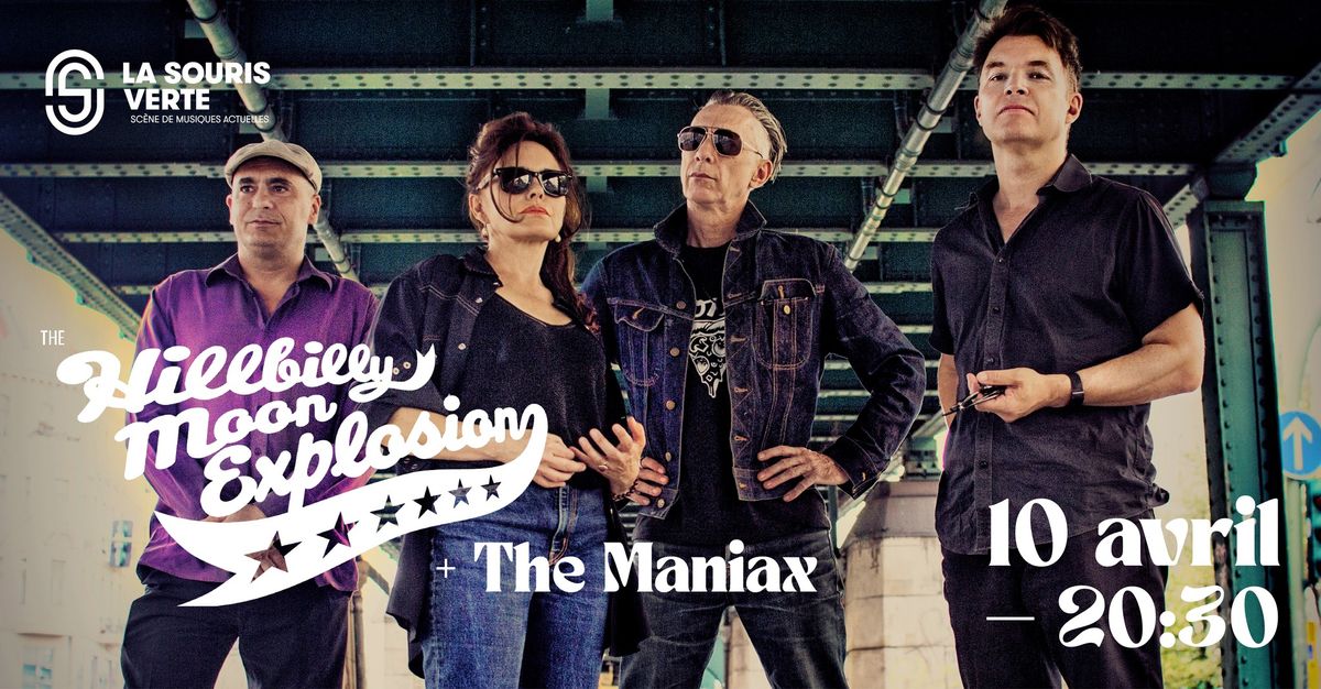 THE HILLBILLY MOON EXPLOSION + THE MANIAX \u00e0 \u00c9pinal 