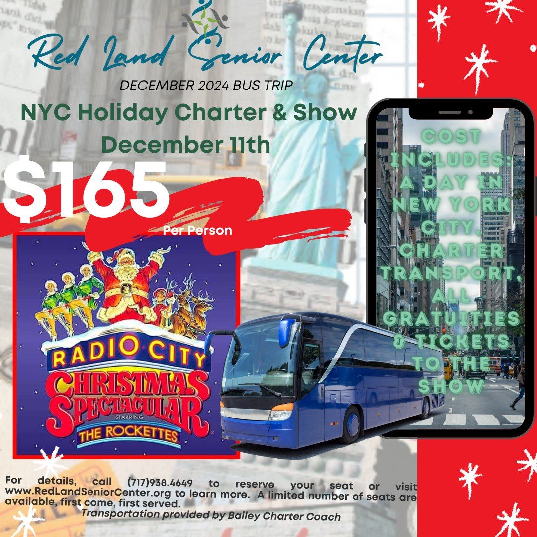 Join Us for a Magical Holiday Bus Trip to NYC!