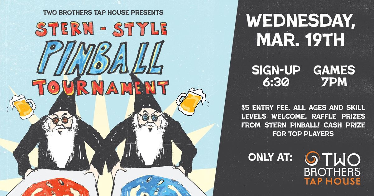 Pinball Tournament at Two Brothers Tap House