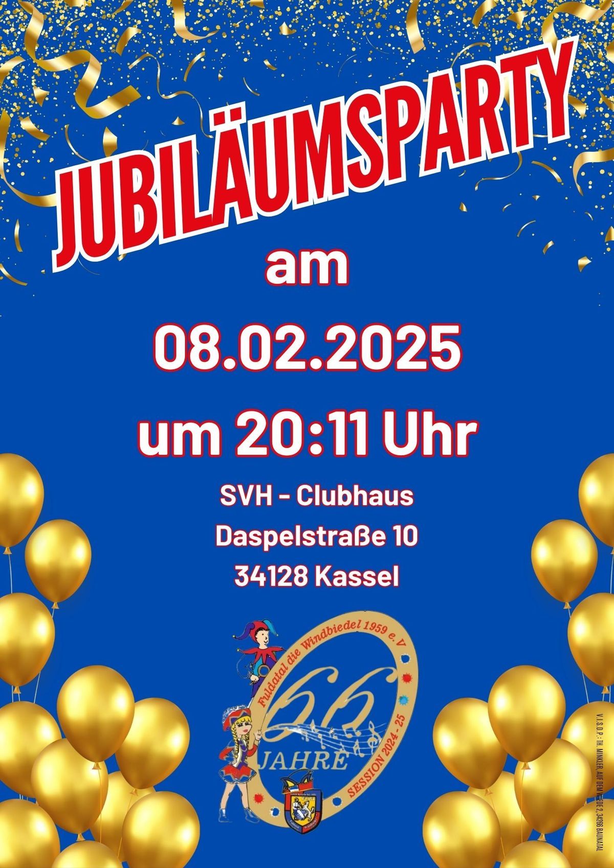 Jubil\u00e4umsparty