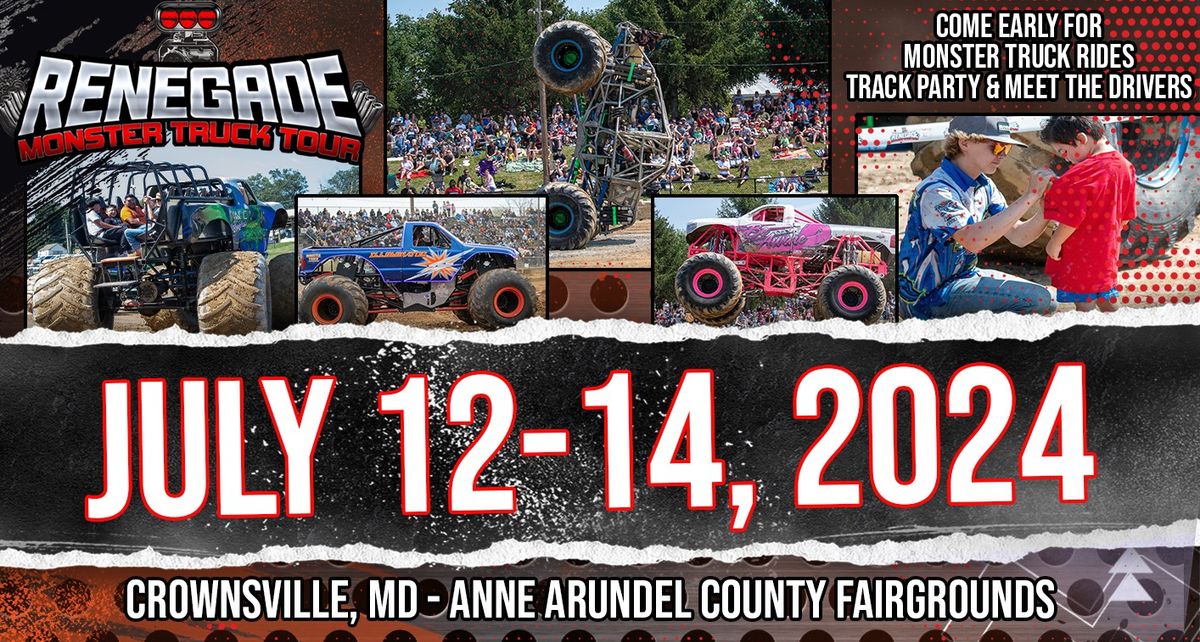 2024 Renegade Monster Truck Tour- Crownsville,MD