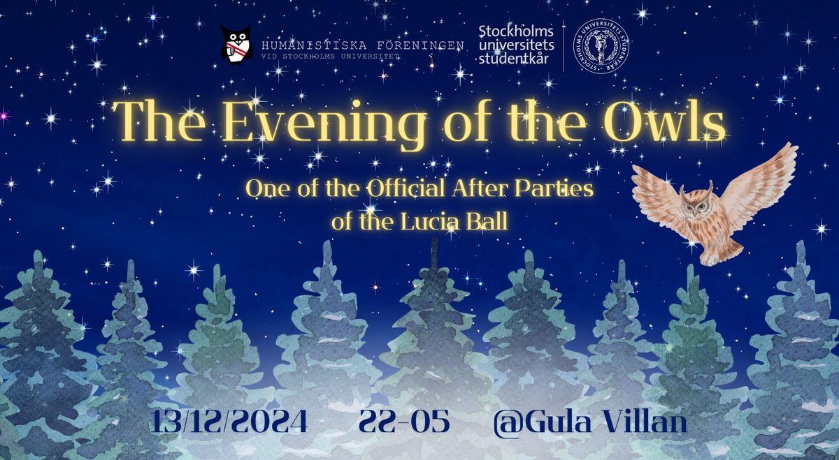 Ugglornas afton - The Evening of the Owls 2024