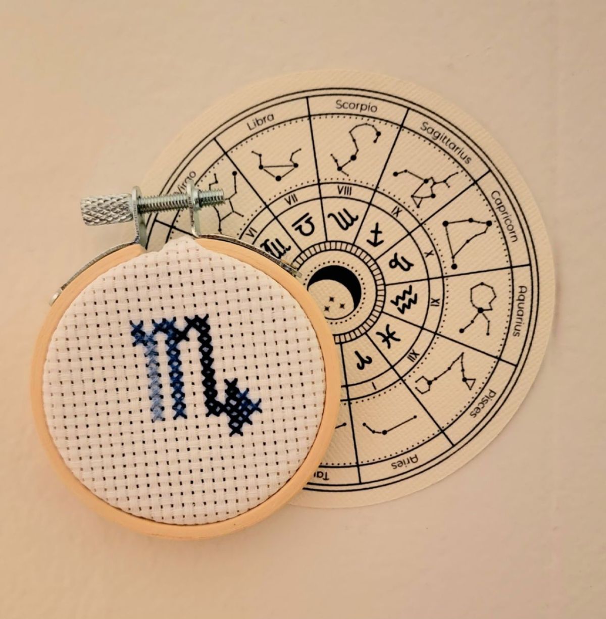 What's Your Sign: Learn to cross stitch