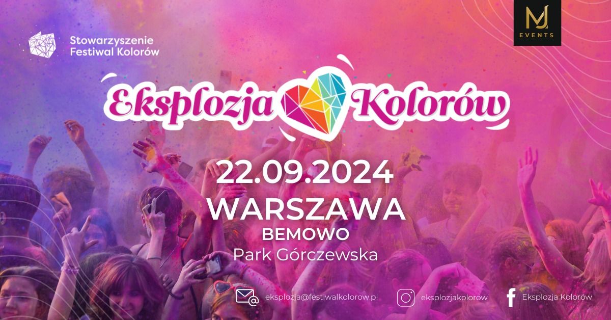 Eksplozja Kolor\u00f3w na warszawskim Bemowie 2024! | XVII Bemowski Festiwal Streetfoodu