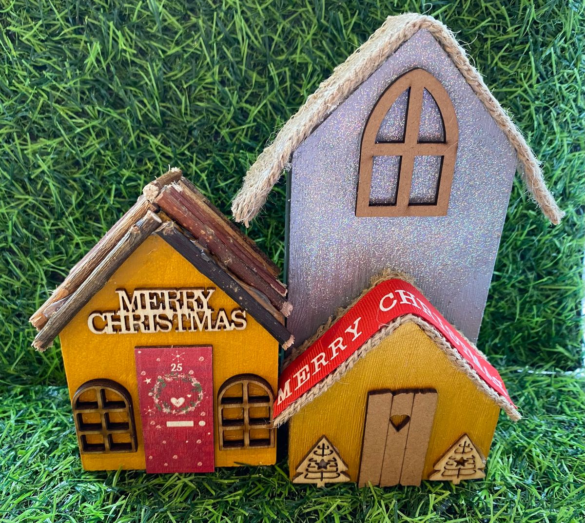 CHRISTMAS Wooden Village Scene Workshop