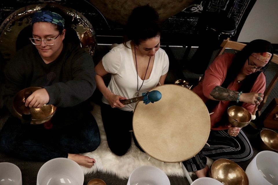 Monthly End of Month Sound Bath by Threequency!, The Creatrix, Salt ...
