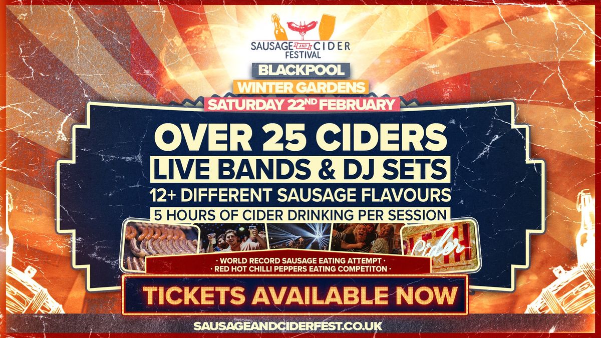 Sausage & Cider Festival - Blackpool 2025