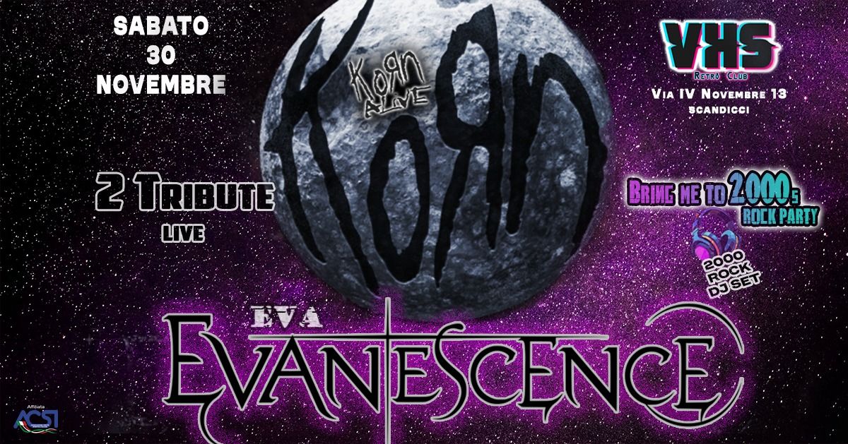 Bring me to 2000s PARTY: Korn + Evanescence Tribute \/\/ 2000s DJ SET