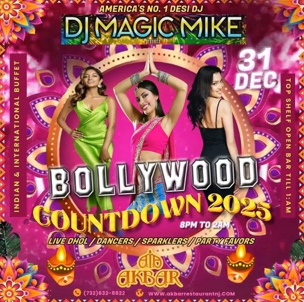 Dj Magic Mike Bollywood Countdown 2025