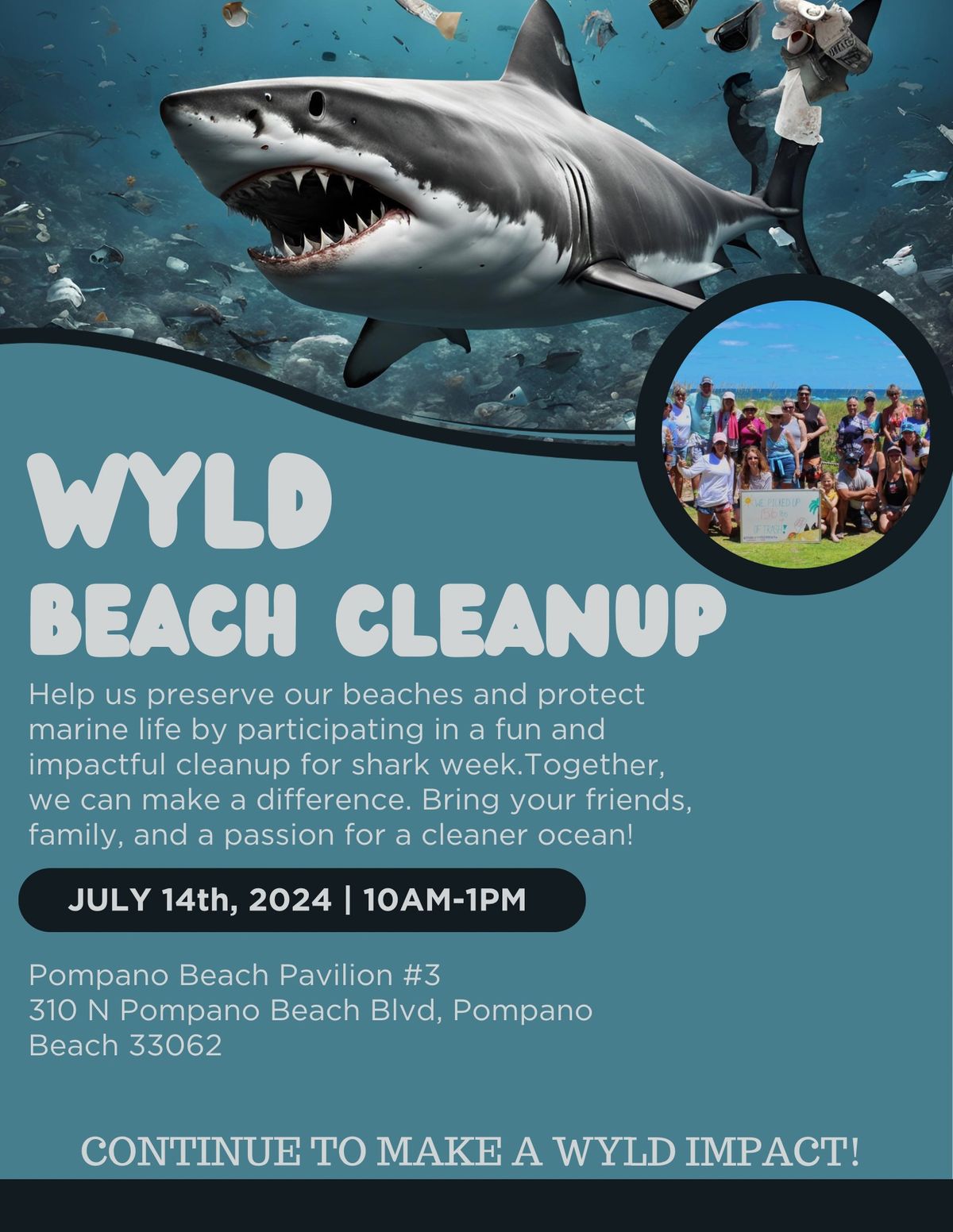 Wyld Beach Cleanup