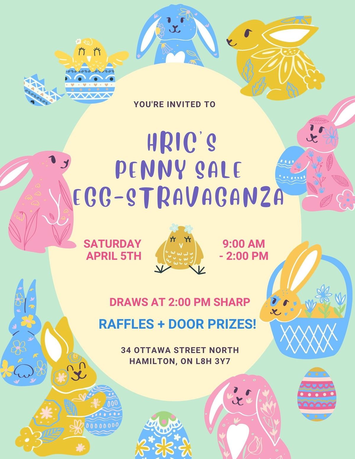 Egg-Stravaganza Penny Sale