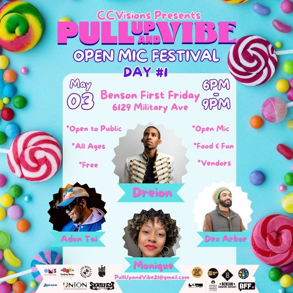 Pull Up and Vibe Open Mic Music Festival in the Benson Creative District