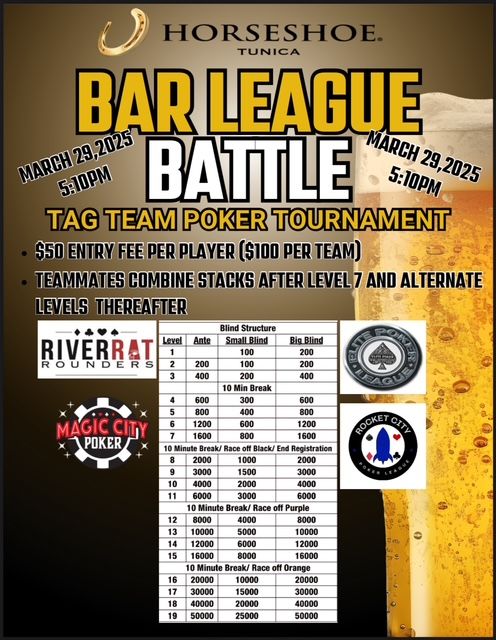 Bar League Battle Tag Team Tournament