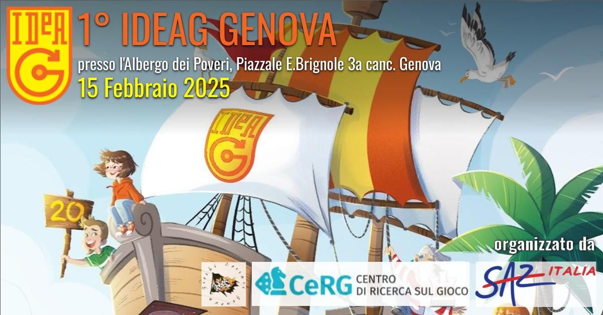 1\u00b0 IDEAG GENOVA