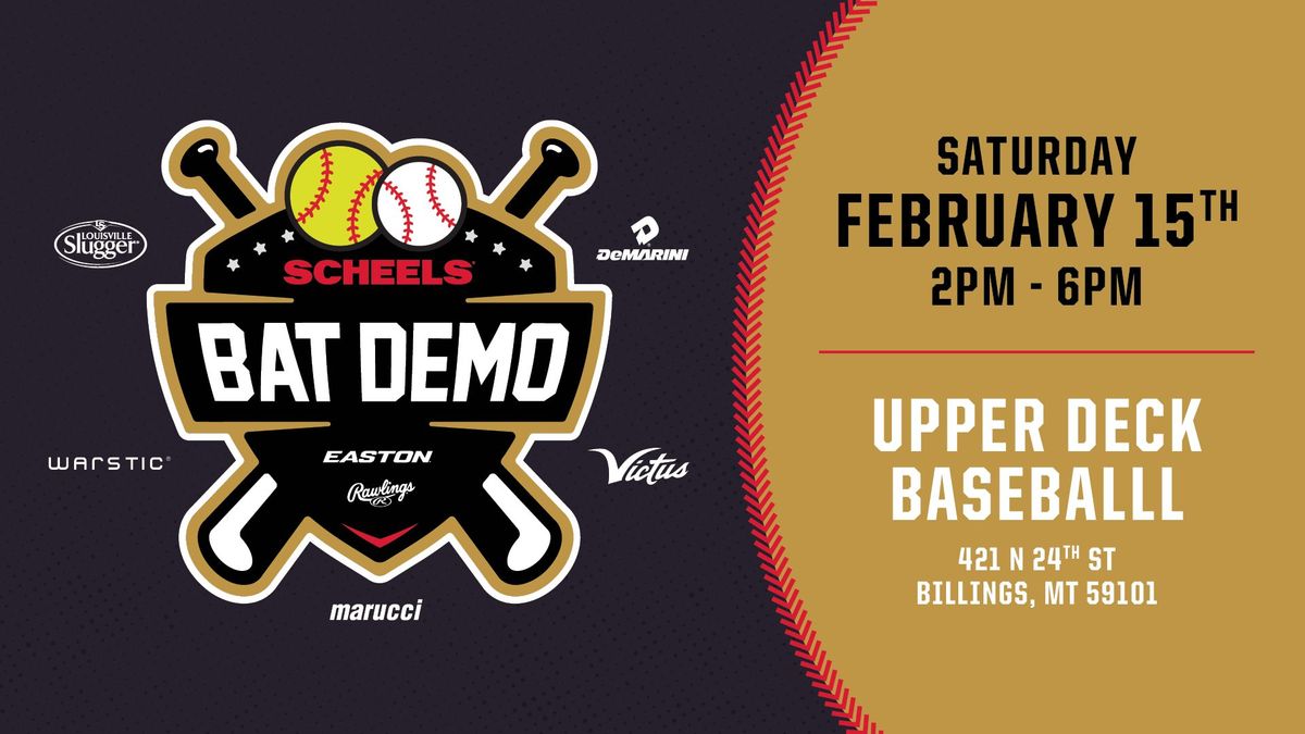 Bat Demo @Upper Deck Baseball