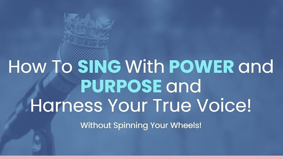 Singing - Discover the 4 Pillars to an Amazing Singing Voice!