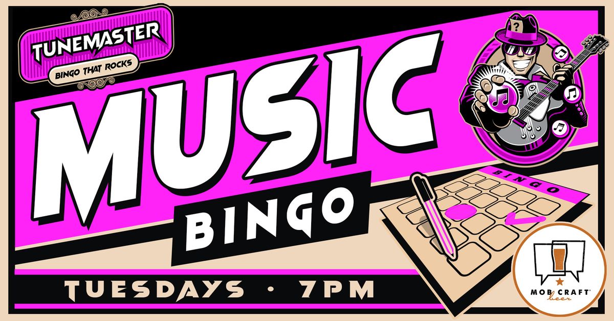 ?? Music Bingo at MobCraft (Woodstock)!