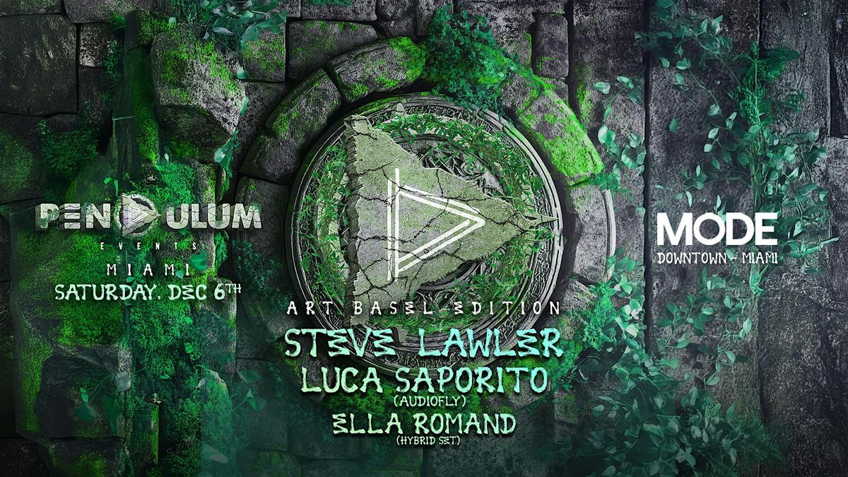 Pendulum by Steve Lawler (Basel Edition)