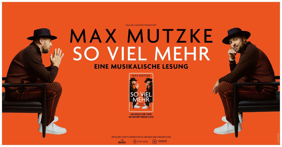 Max Mutzke \u2022 Union Halle (Romanfabrik), Frankfurt \u2022 06.02.2025