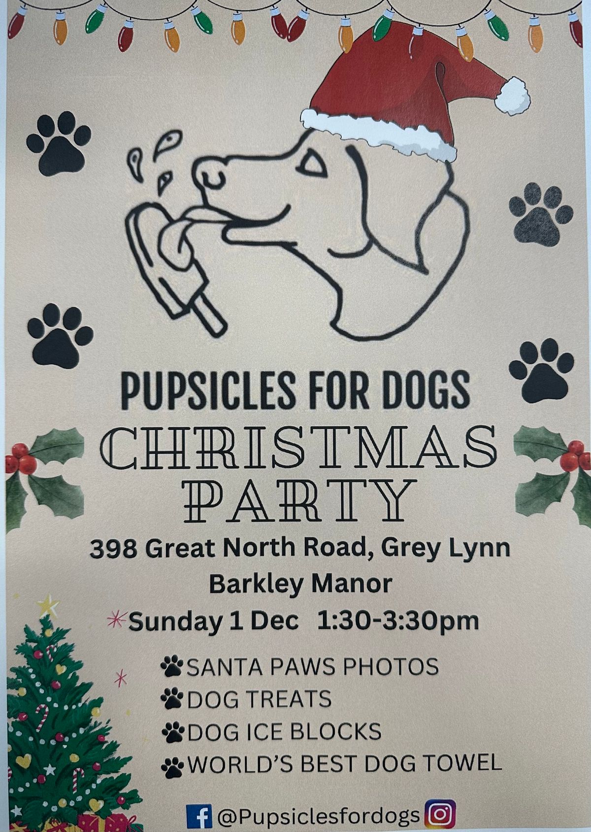 Pupsicles Christmas Party \ud83c\udf84\ud83d\udc36