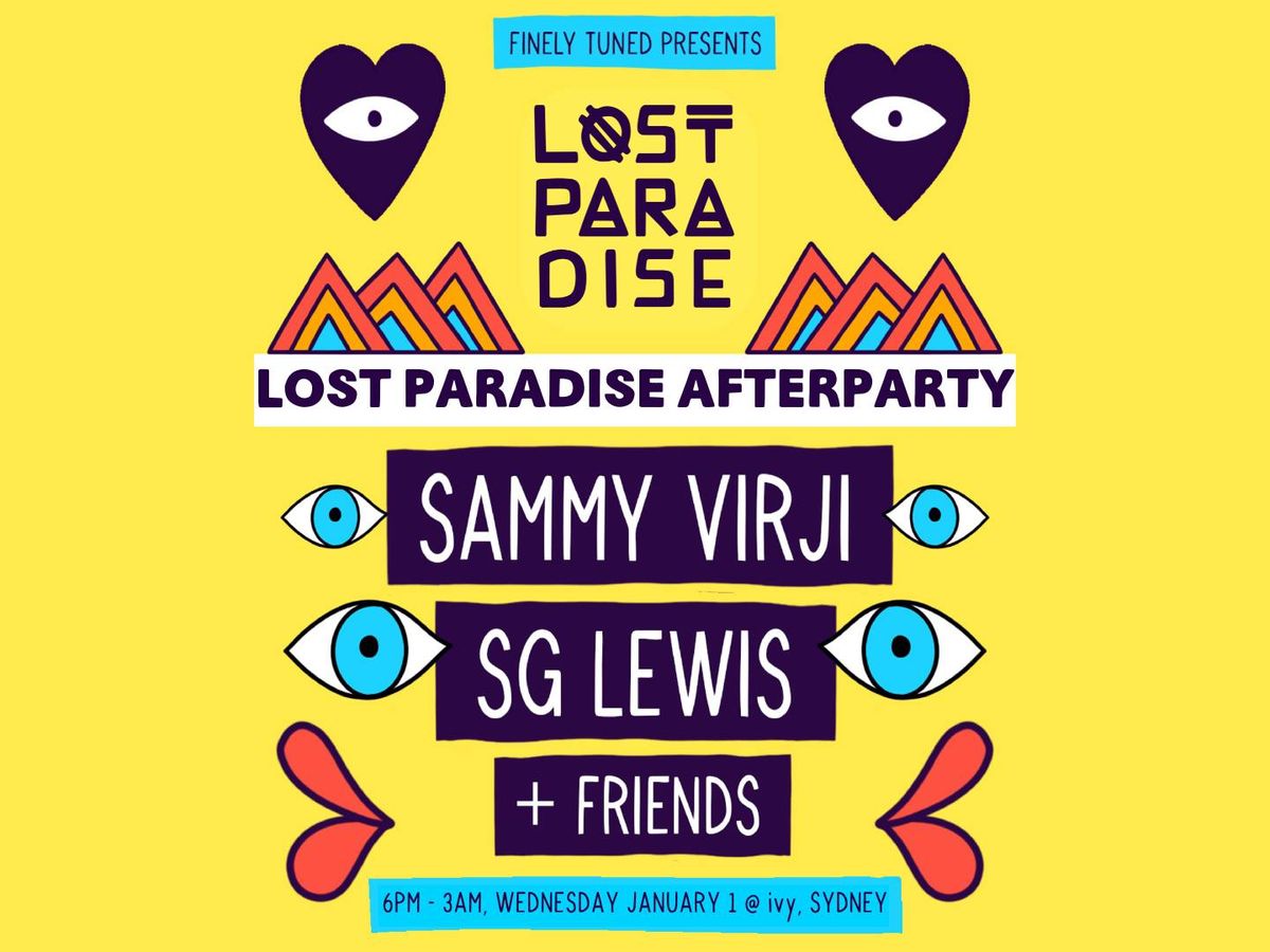 Lost Paradise Afterparty - Jan 1 w. Sammy Virji, SG Lewis + Friends