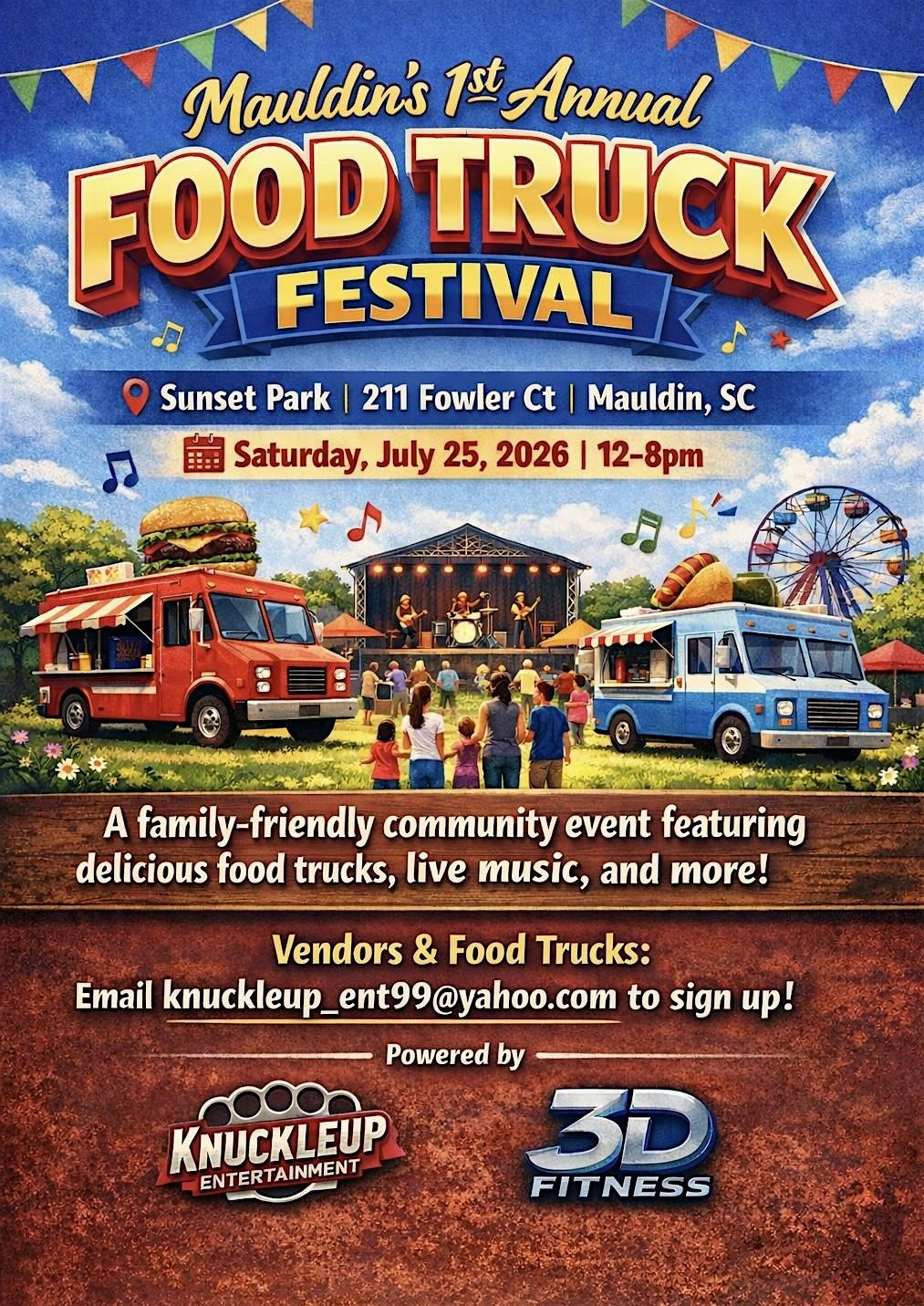 Mauldin First Annual Food Truck Festival