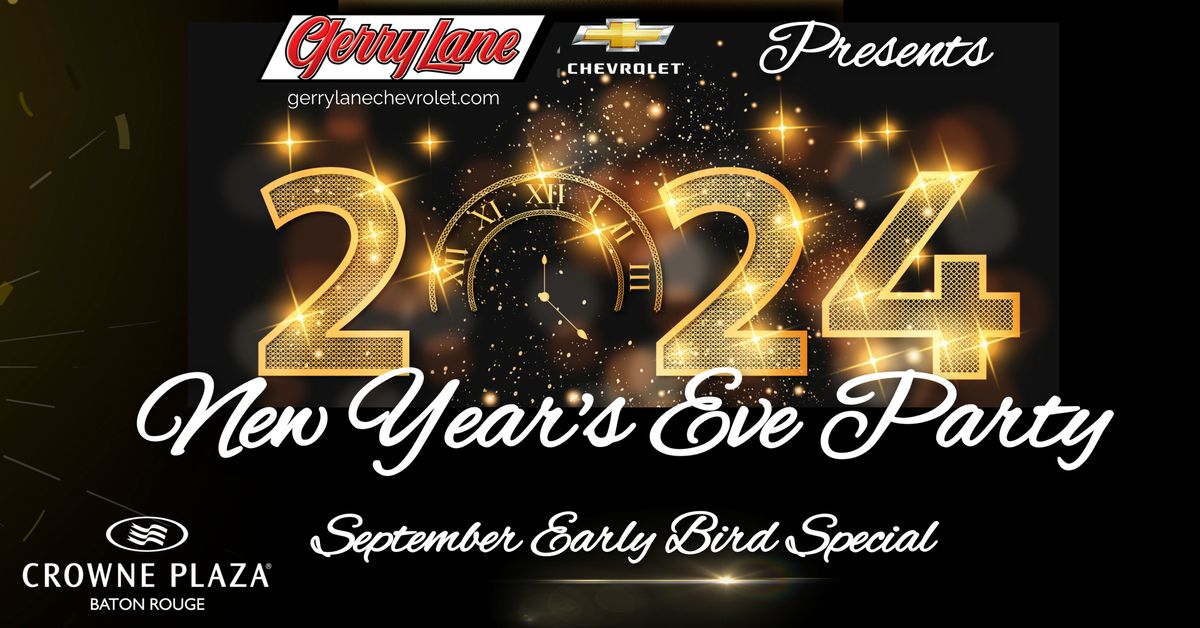 New Year's Eve Party - September Early Bird Special