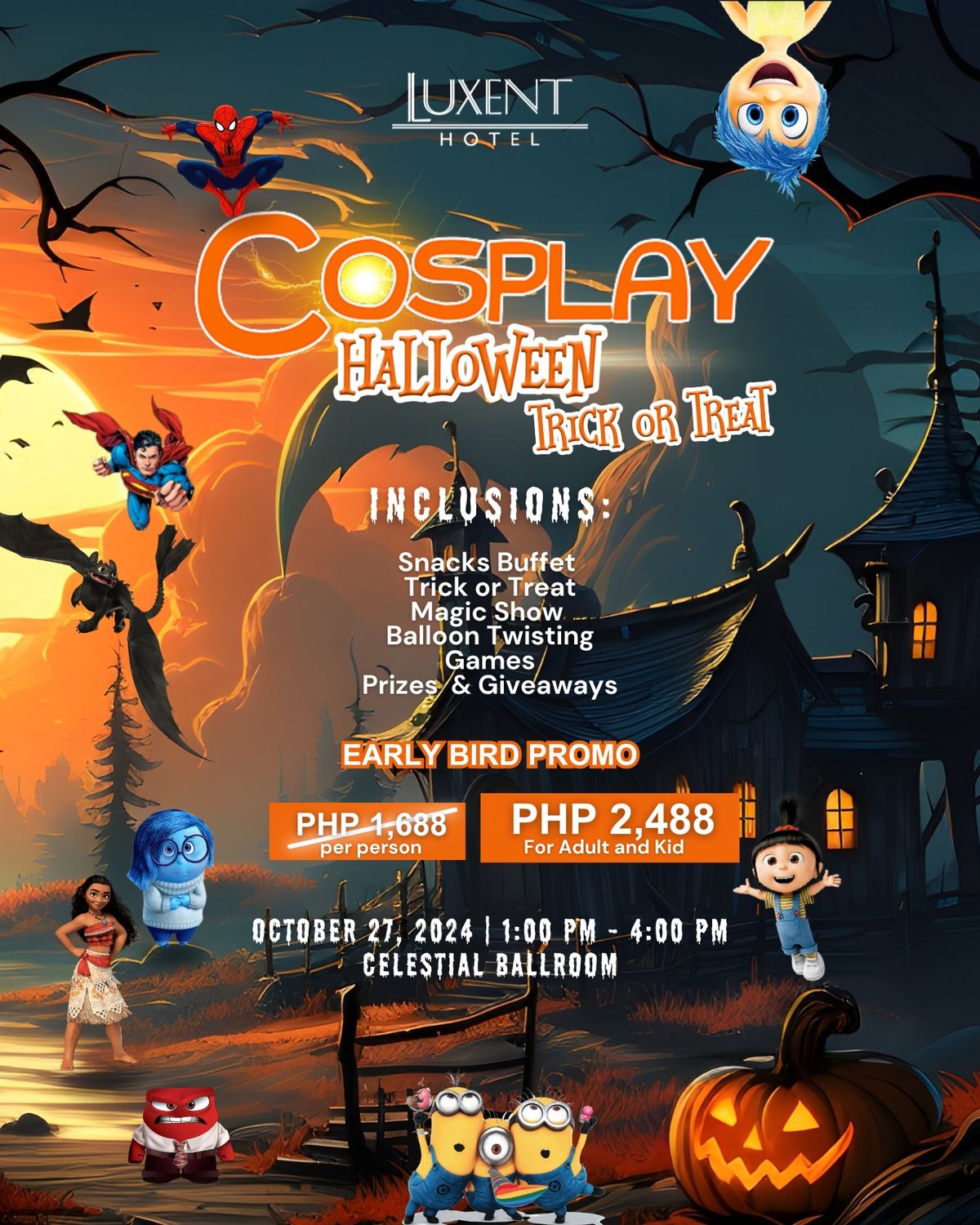 COSPLAY HALLOWEEN PARTY