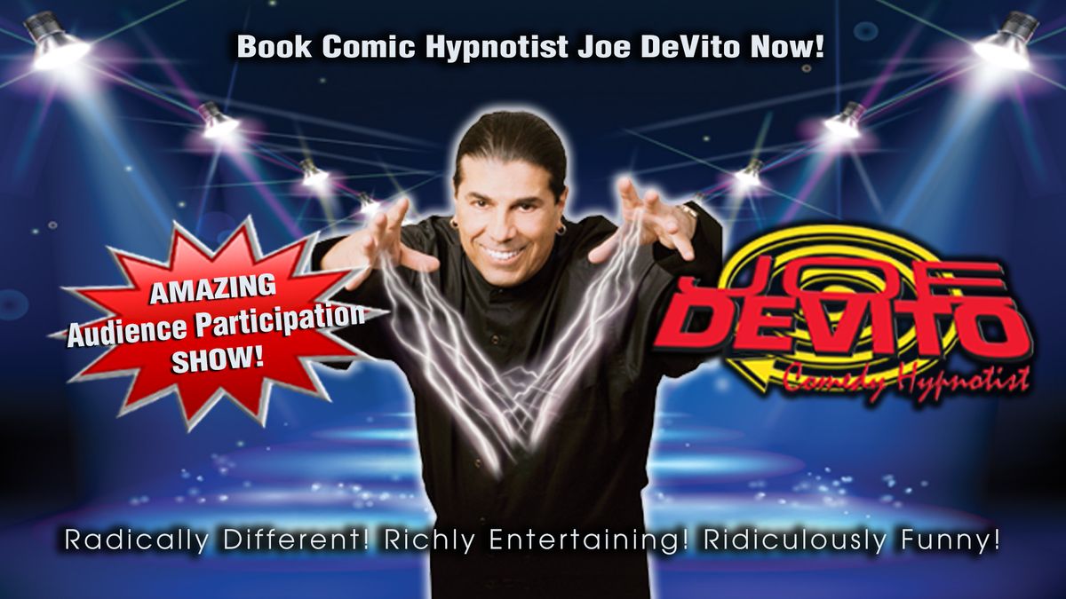 Hypnotist Joey DeVito, a Family Friendly Show