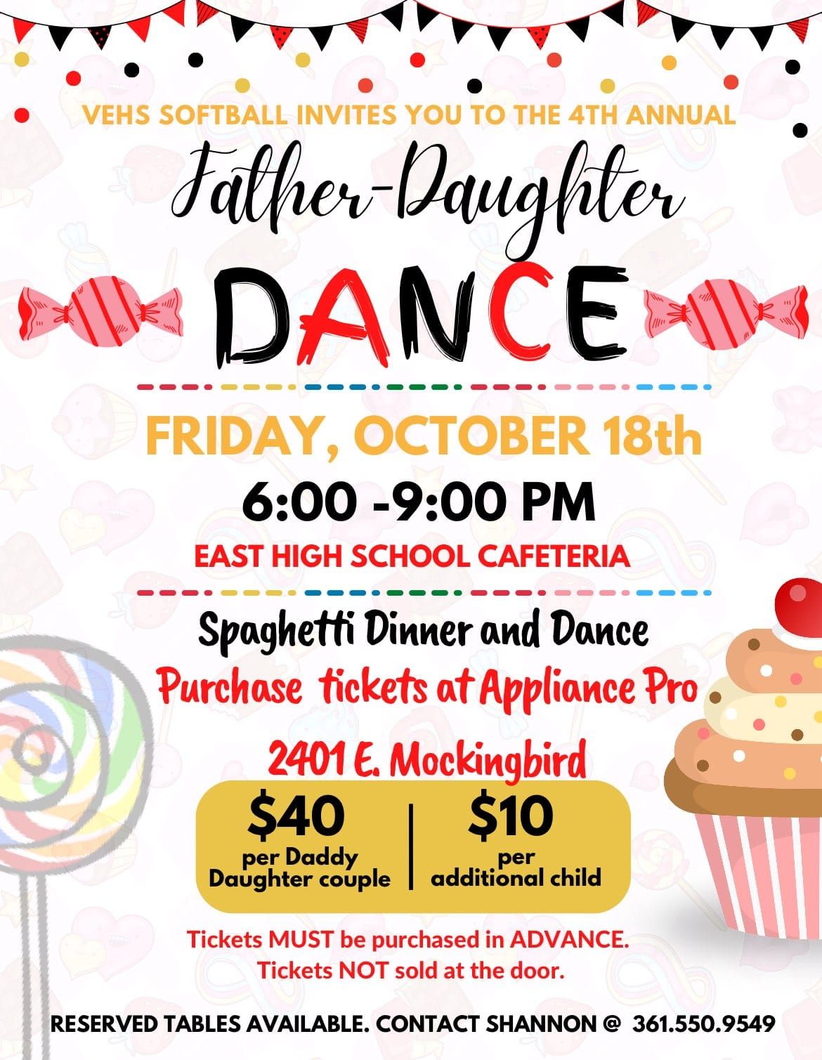 4th Annual Daddy\/Daughter Dance