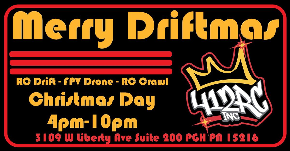 Merry Driftmas A Special Event - RC Drift - FPV Drone - RC Crawl  