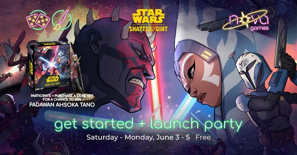Star Wars Shatterpoint Squad Pack - This Party's Over - Mace Windu Miniatures Game