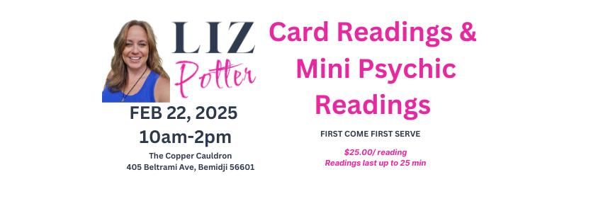 Card Readings and Mini Psychic Readings 