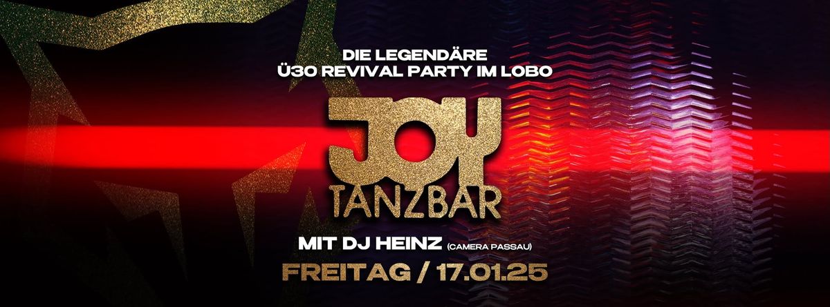 JOY REVIVAL MIT DJ HEINZ | \u00dc30 Party | LOBO 17.01