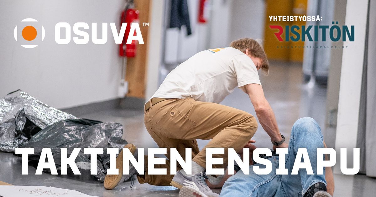 OSUVA Taktisen ensiavun peruskurssi (8h) - TECC