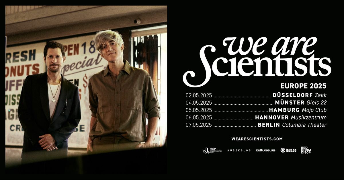 We Are Scientists | Europe 2025 | D\u00fcsseldorf