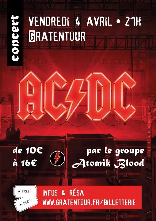 AC\u26a1\ufe0fDC by Atomik Blood en concert salle culturelle et festive de Gratentour 31 