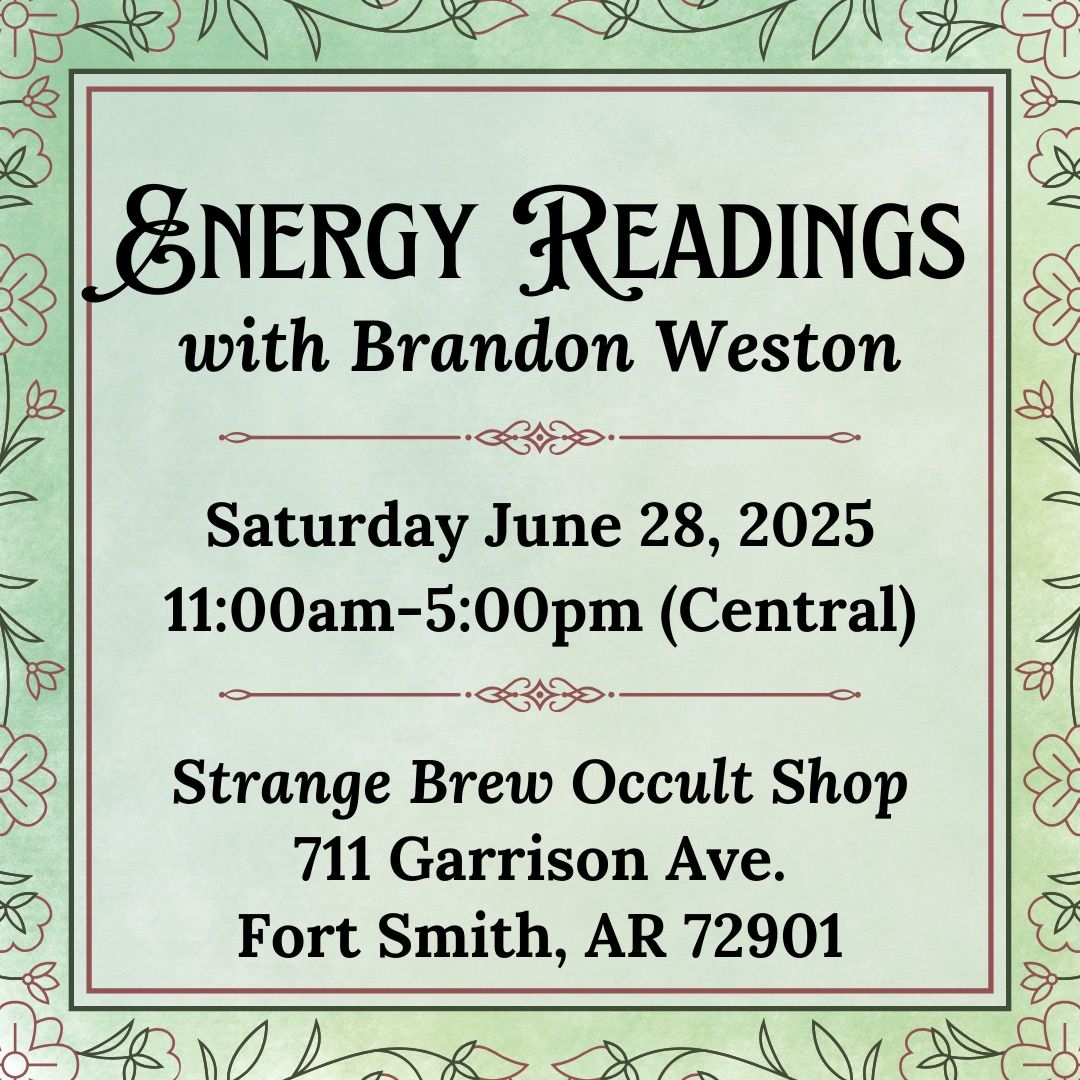 Energy Readings with Brandon Weston