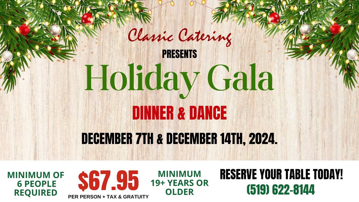 Holiday Gala Dinner & Dance