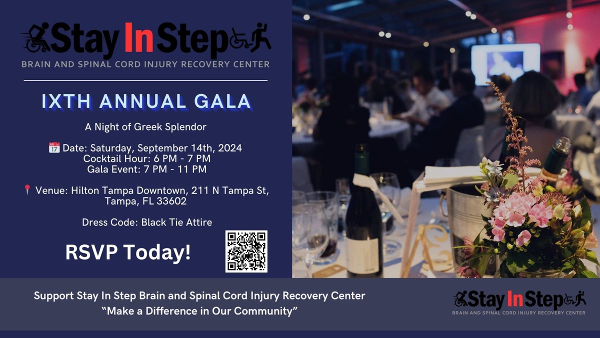 Stay In Step - 9th Annual Gala - A Night of Greek Splendor