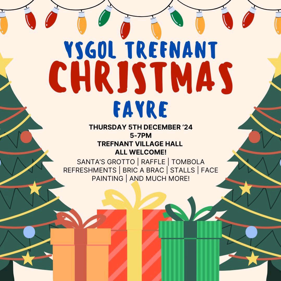 Ysgol Trefnant Christmas Fayre 